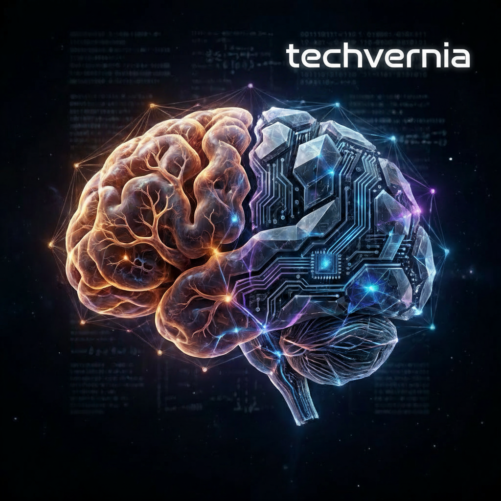 AGI Artificial General Intelligence - Brain half human half machine