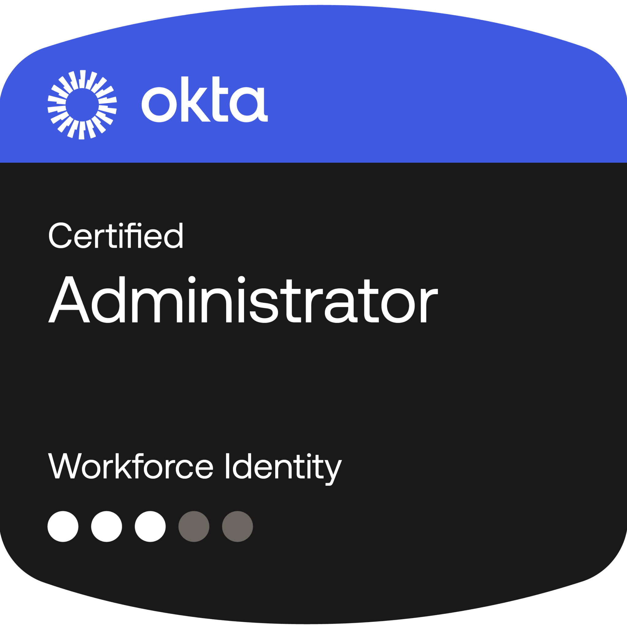 Okta Certified Administrator Badge