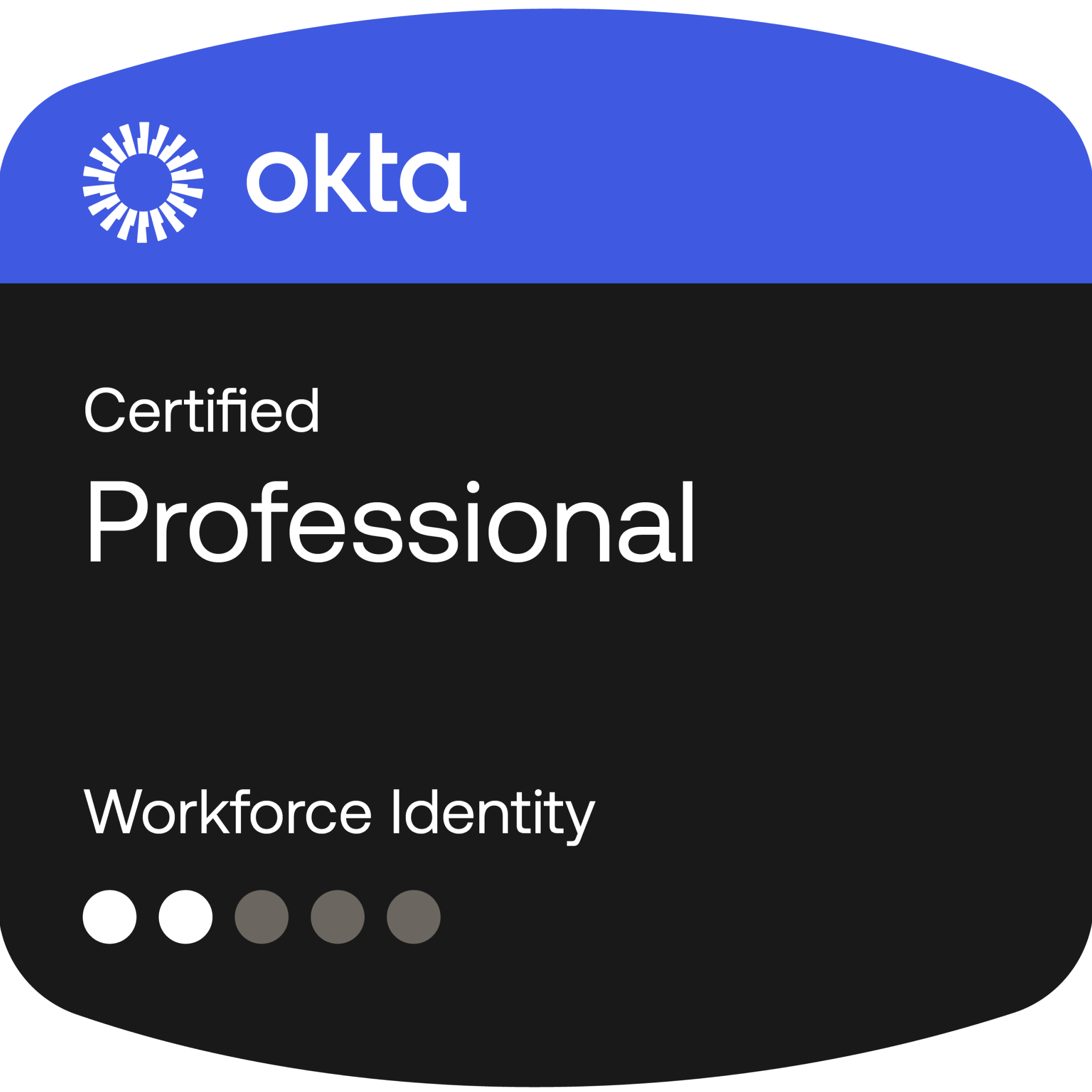 Okta Certified Professional Badge