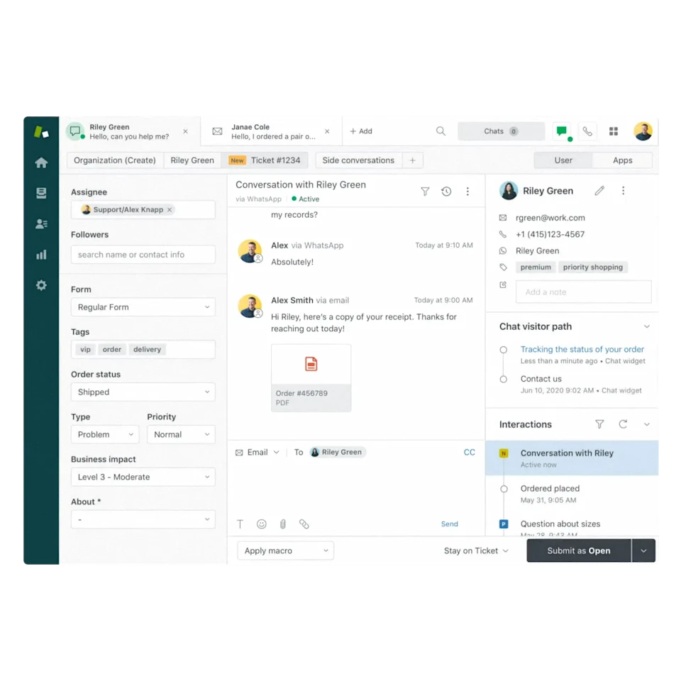 Zendesk Ai Interface Screenshot