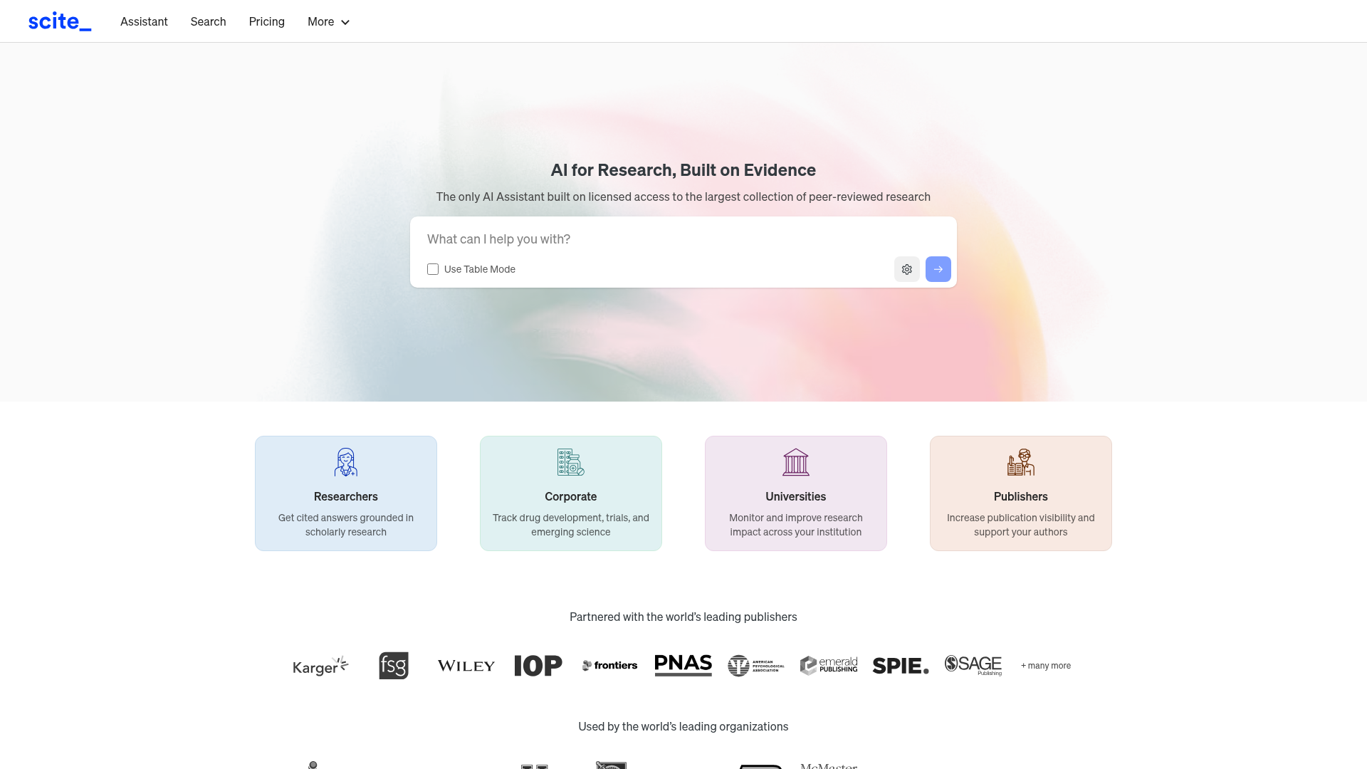 Scite Interface Screenshot