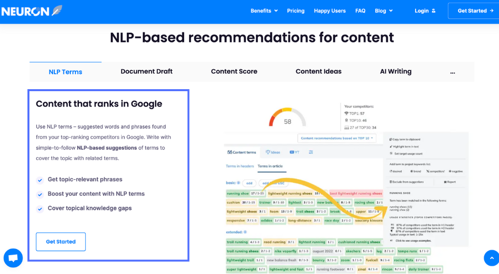 NeuronWriter Interface